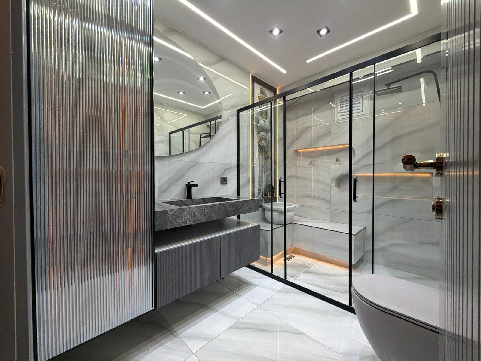 ÖMÜRDEN AKÇAYDA DENİZE 50M ZARAFETLE YENİLENMİŞ 3+1 MÜSTAKİL EV görsel 31