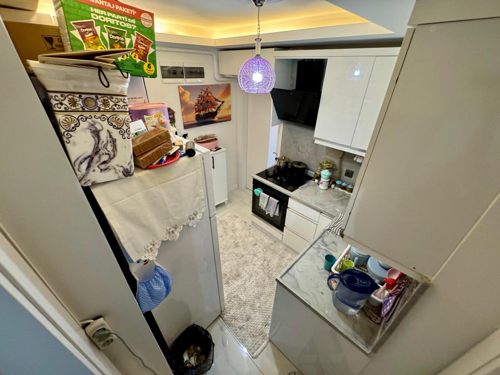 ÖMÜR'DEN AKÇAY'DA ÖN CEPHE ARA KAT 1+1 DAİRE görsel 5