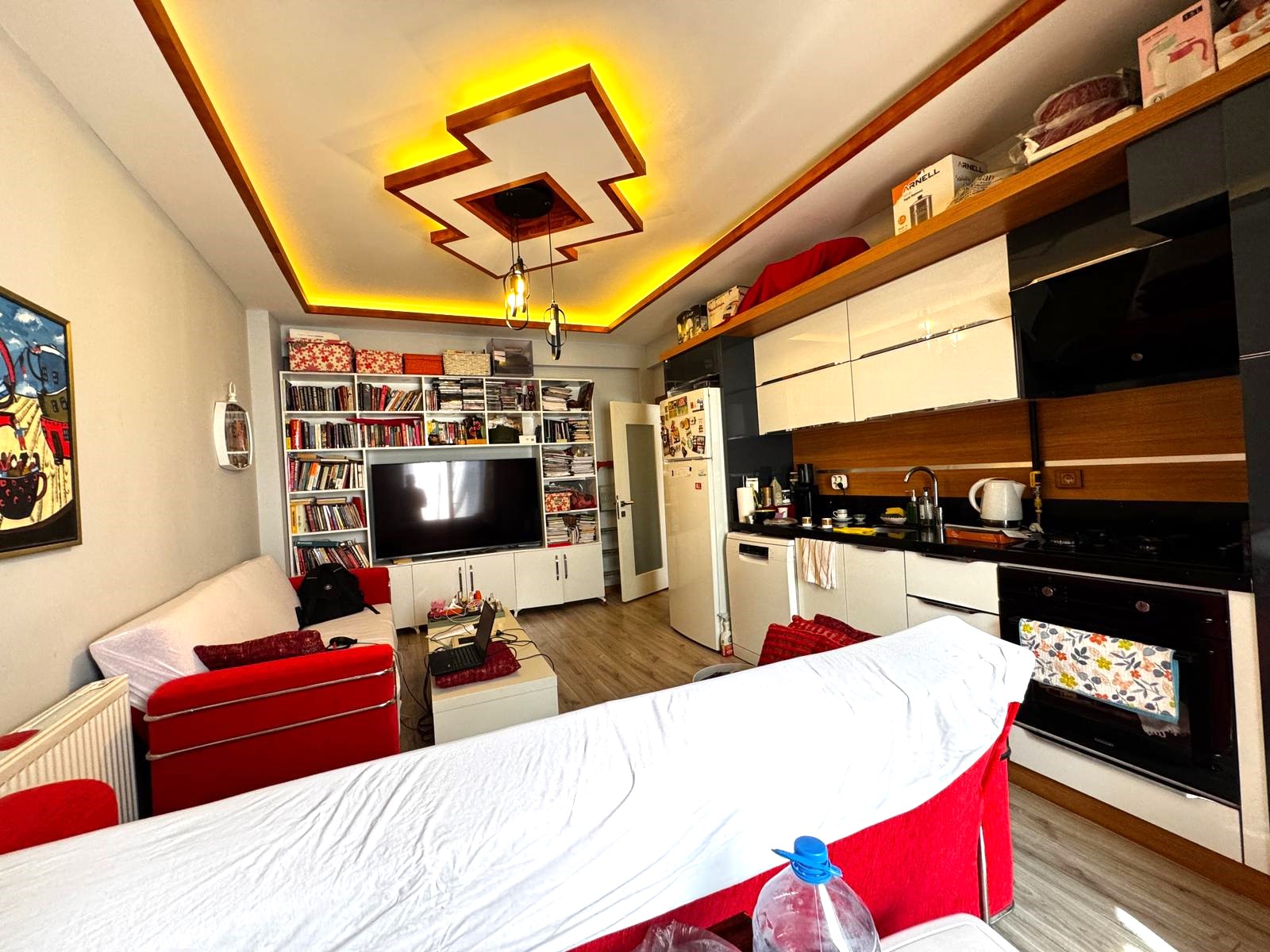 ÖMÜR'DEN AKÇAYDA GENÇ BİNADA FIRSAT ÖN CEPHE 1+1 SATILIK DAİRE görsel 5
