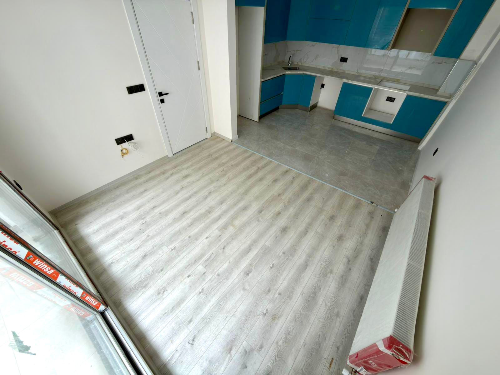 ÖMÜR'DEN İKİZÇAYDA HAVUZLU SİTE İÇİNDE SIFIR 1+1 SATILIK DAİRE görsel 2