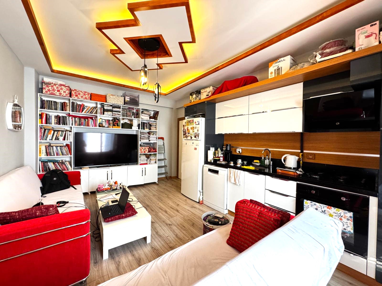 ÖMÜR'DEN AKÇAYDA GENÇ BİNADA FIRSAT ÖN CEPHE 1+1 SATILIK DAİRE görsel 24